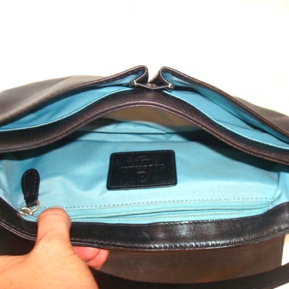 Cole Haan Black Leather Purse - Picture 6 of 12